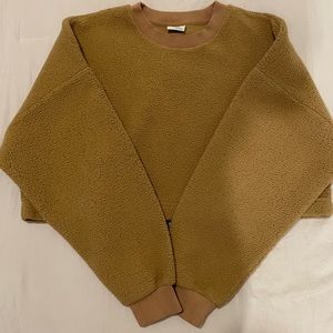 Sunday Best (Aritzia) Teddy Crop Sweater